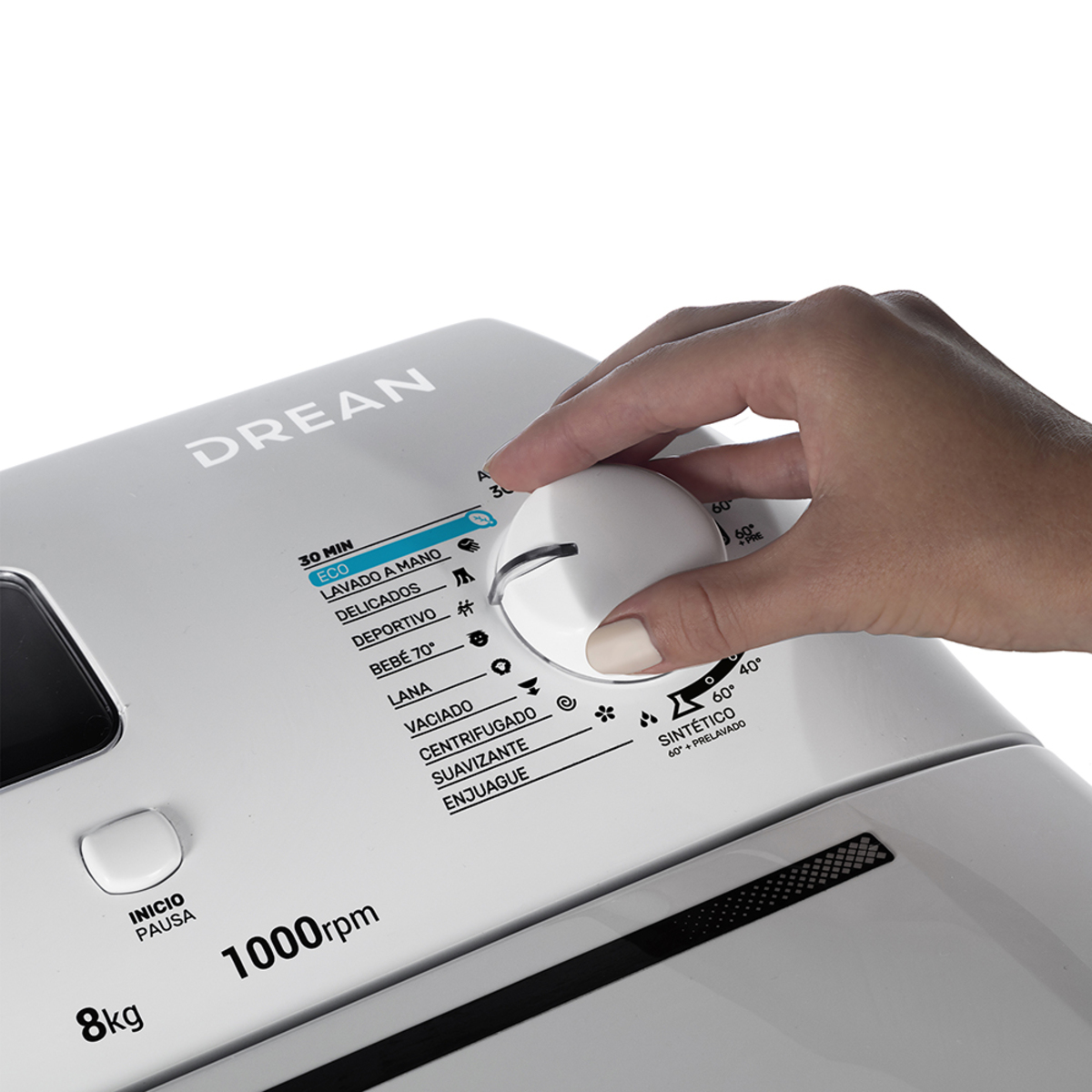 Lavar Ropa Dream Lavarropas Carga Superior 8 Kg Blanco Drean - LTDR0810PB0 | Lavarropas ...