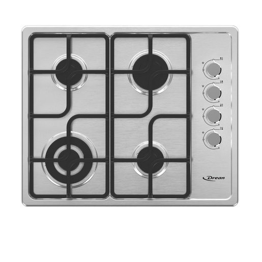 Anafe a Gas 60 cm Acero Inoxidable Drean - AGDR60EIA
