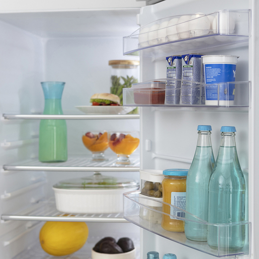 Heladera con freezer Cíclica 314 L Gris Aluminium Drean - HDR320F00S