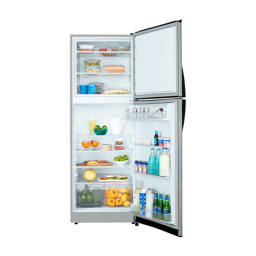 Heladera con freezer cíclica 397 L Gris Aluminium Drean - HDR400F00S