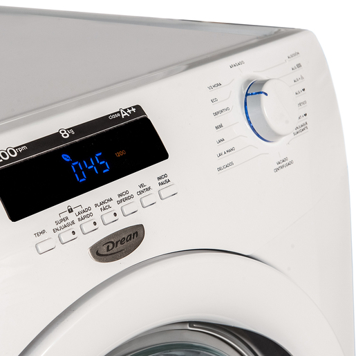 Lavarropas Carga Frontal 8 Kg Blanco Drean - NEXT 8.12 ECO