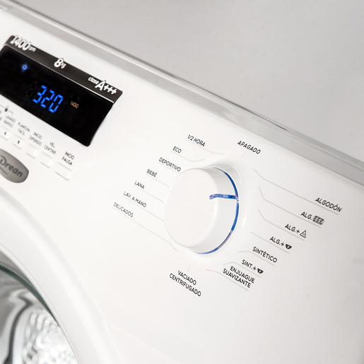 Lavarropas Carga Frontal Inverter 8 Kg Blanco Drean - NEXT 8.14 P ECO