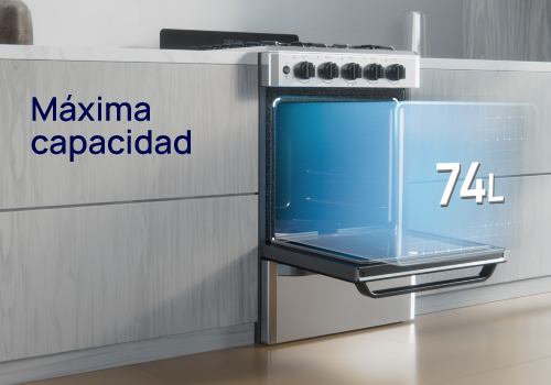 Máxima capacidad de horneado Máxima capacidad de horneado