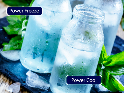 Power freeze y Power cool