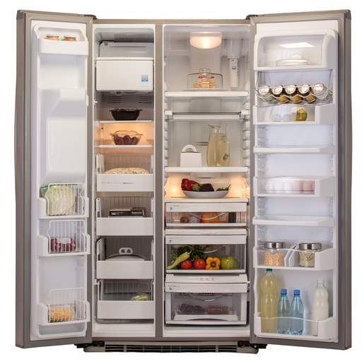 GE_Heladera_SBS_con_freezer_nofrost_700L_PKPS5MFGDSS_Frente_Abierta.jpg