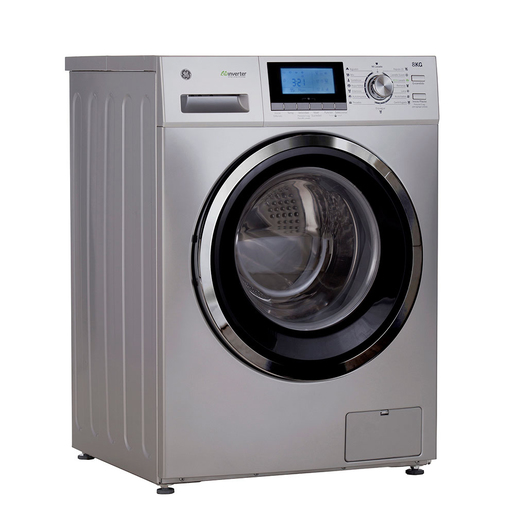 Lavarropas 8 kg Silver GE Appliances - LVGE18E14M