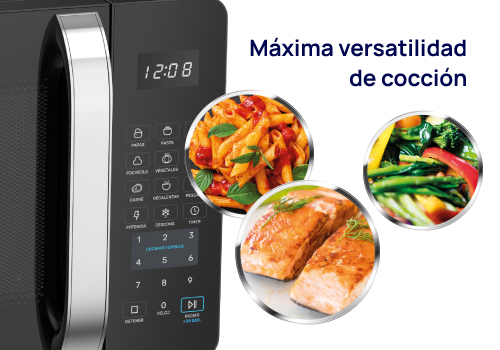 Máxima versatilidad de cocción Máxima versatilidad de cocción