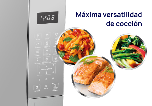Máxima versatilidad de cocción Máxima versatilidad de cocción