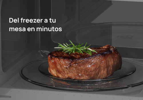 Del freezer a tu mesa en minutos Del freezer a tu mesa en minutos