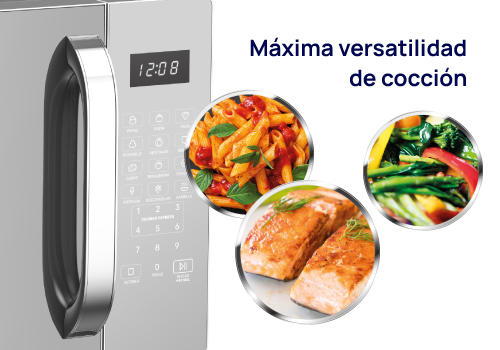 Máxima versatilidad de cocción Máxima versatilidad de cocción