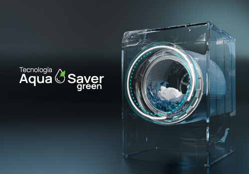 Lo último en eficiencia y ahorro de agua. Ahorra hasta un 70% de agua en cada lavado. Lo último en eficiencia y ahorro de agua. Ahorra hasta un 70% de agua en cada lavado.