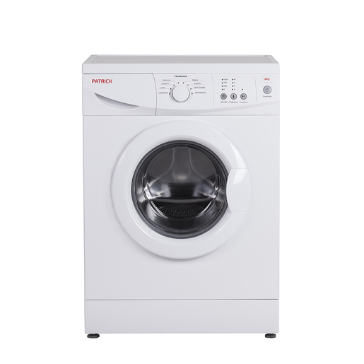 Lavarropas Carga Frontal 8kg. 1000 rpm Blanco Patrick - LPK08E10B