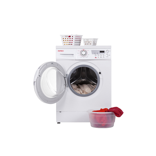 Lavasecarropas Carga Frontal 8kg/5kg Blanco Patrick - LSPK08E04B