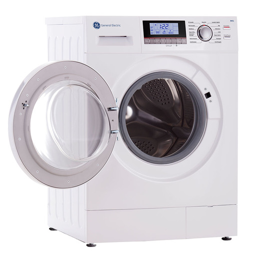 Lavarropas Carga Frontal 8kg 1200 rpm Blanco GE Appliances - LVGE18E12B