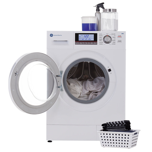 Lavarropas Carga Frontal 8kg 1200 rpm Blanco GE Appliances - LVGE18E12B